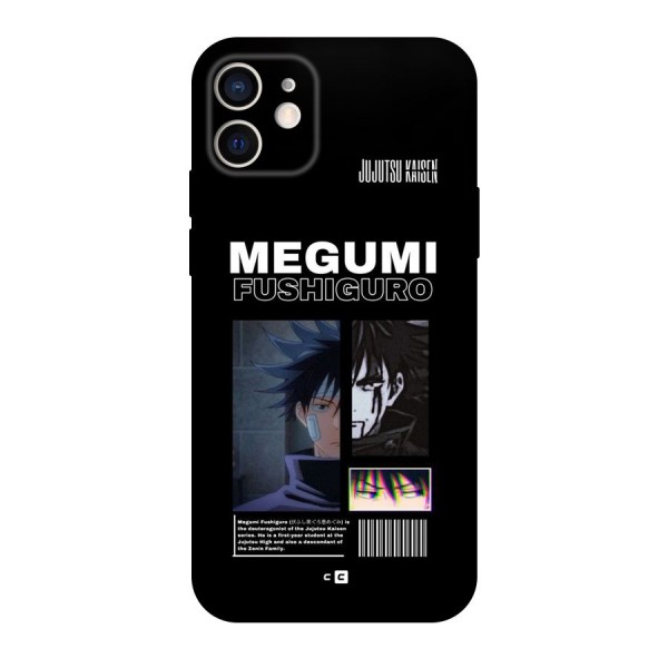 Megumi Fushiguro Back Case for iPhone 12 Pro